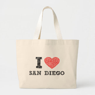 Grand Tote Bag J'aime San Diego