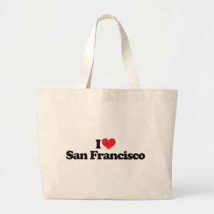 Grand Tote Bag J'aime San Francisco