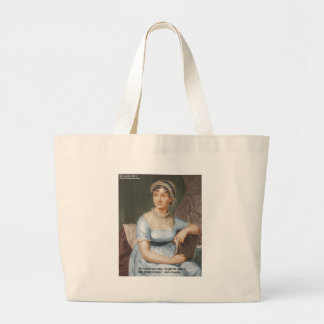 Grand Tote Bag Jane Austen T'Aimait Moins Citation Sur Cadeaux &