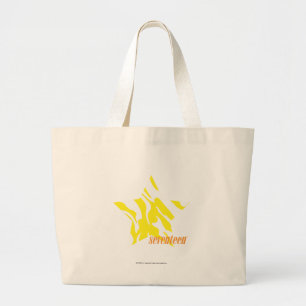 Grand Tote Bag Jaune 3 de zèbre