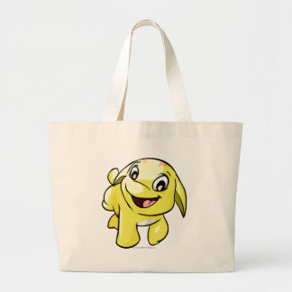 Grand Tote Bag Jaune de Poogle