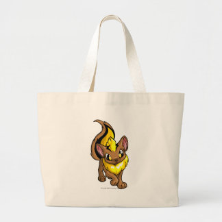 Grand Tote Bag Jaune de Xweetok