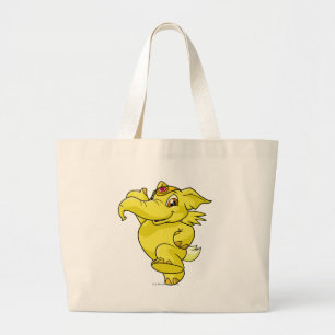 Grand Tote Bag Jaune d'Elephante
