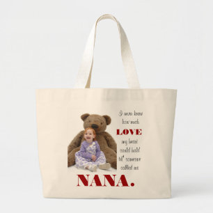 Grand Tote Bag Je n'ai jamais su…