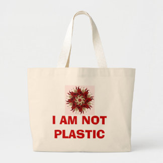 GRAND TOTE BAG JE NE SUIS PAS EN PLASTIQUE
