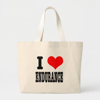 GRAND TOTE BAG JE SUIS FAN (J'AIME) D'ENDURANCE
