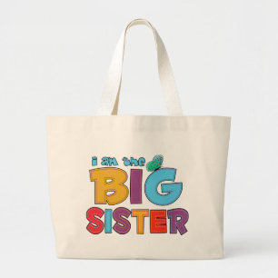 Grand Tote Bag Je suis le papillon Big Sister