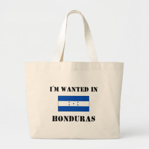 Grand Tote Bag Je suis Recherché au Honduras