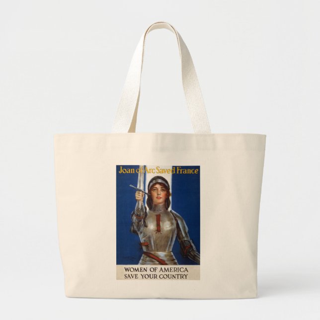 Grand Tote Bag Jeanne d'Arc : La servante d'Orléans, héroïne du c (Devant)