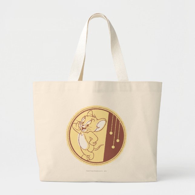 Grand Tote Bag Jerry En Cercle (Devant)