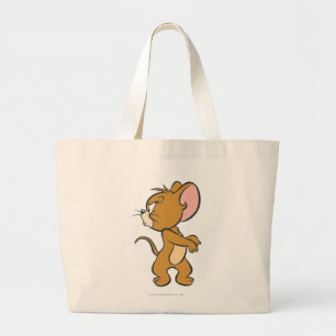 Grand Tote Bag Jerry Regarder En Arrière En Colère