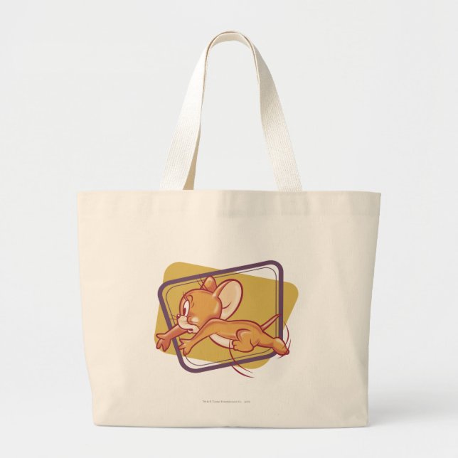 Grand Tote Bag Jerry Running Peur (Devant)