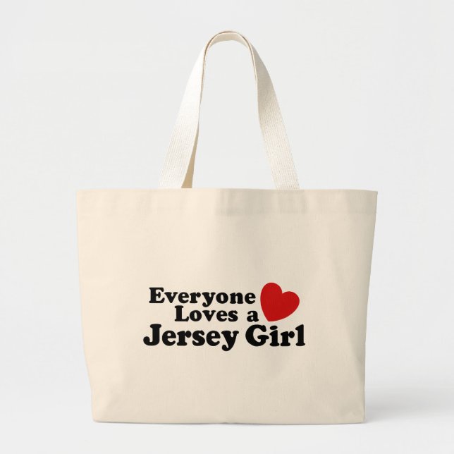 Grand Tote Bag Jersey Girl (Devant)