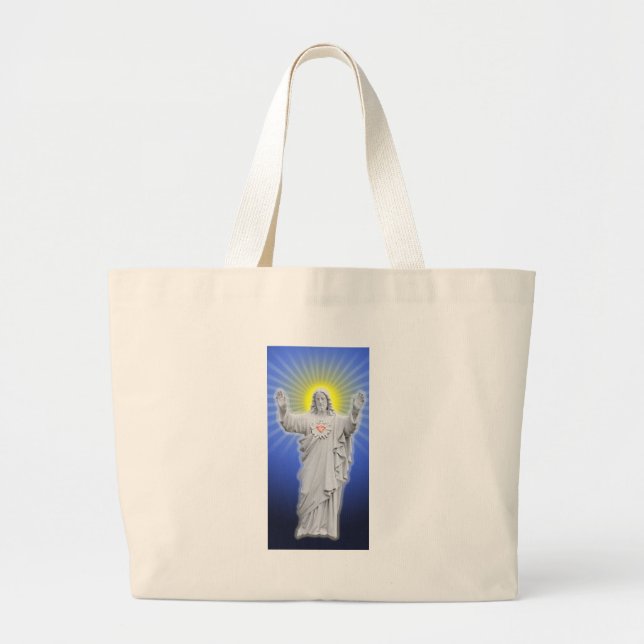 Grand Tote Bag Jésus Christ (Devant)