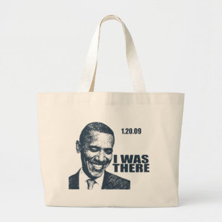 Grand Tote Bag J'ÉTAIS LÀ - le Président Obama Inauguration