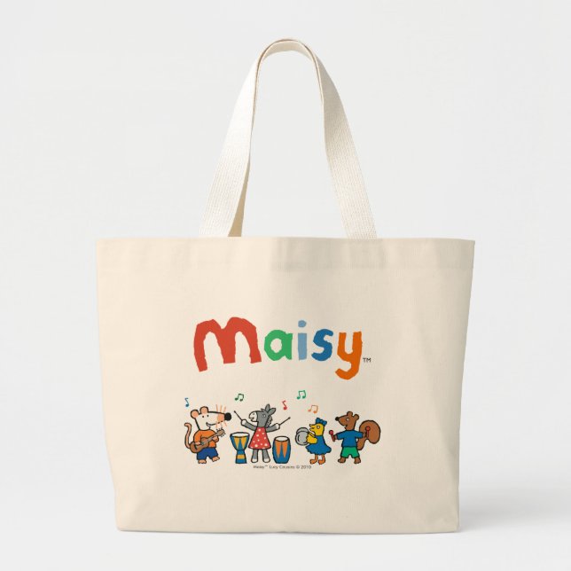 Grand Tote Bag Jeu de Maisy et d'amis dans la bande (Devant)