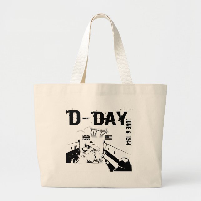Grand Tote Bag JEUDI 6 juin 1944 (Devant)