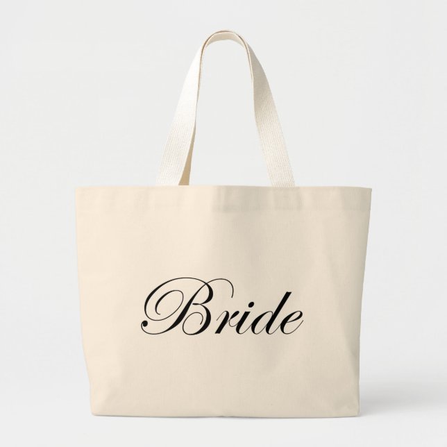 Grand Tote Bag Jeune mariée (Devant)