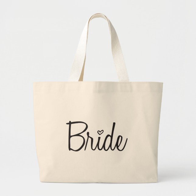 Grand Tote Bag Jeune mariée (Devant)