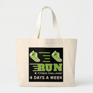 Grand Tote Bag Jogging Obtenir Fit Motivation Support Mug Thailer