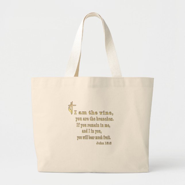 Grand Tote Bag John 3:16 (Devant)