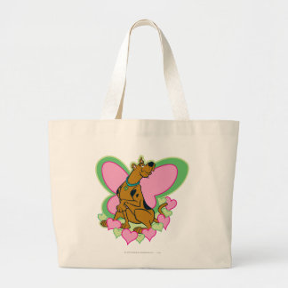 Grand Tote Bag Joli Papillon Scooby-Doo