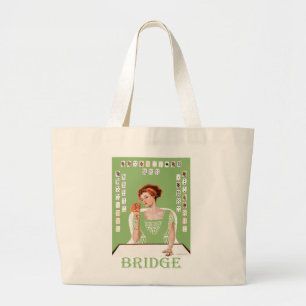 Grand Tote Bag Jouer au bridge