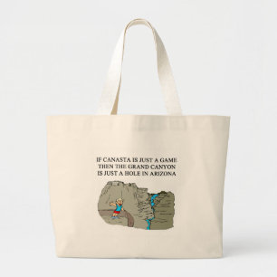 Grand Tote Bag Joueur de CANASTA