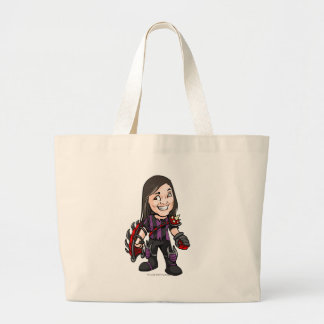 Grand Tote Bag Joueur de personnel de citadelle de Ziggytron