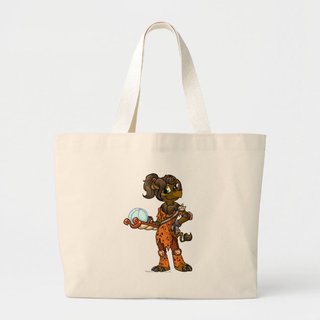 Grand Tote Bag Joueur de Tonu Tyrannia (Devant)