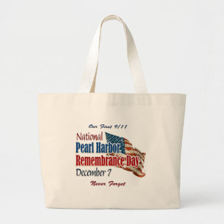 Grand Tote Bag Jour national de Pearl Harbor