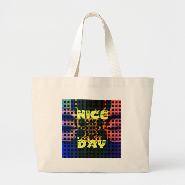 Grand Tote Bag Journée agréable (Devant)