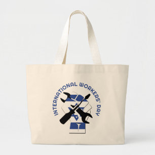 GRAND TOTE BAG JOURNÉE DU TRAVAIL ISRAÉLIENNE