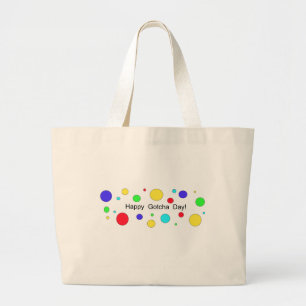 Grand Tote Bag Joyeux Jour de Gotcha !