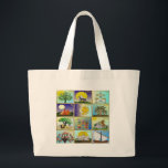 Grand Tote Bag Judaica 12 Tribes of Israel Art<br><div class="desc">You are viewing The Lee Hiller Design Collection. Apparel,  Gifts & Collectibles  Lee Hiller Photography or Digital Art Collection. You can view her Nature photography at http://HikeOurPlanet.com/ and follow her hiking blog within Hot Springs National Park.</div>