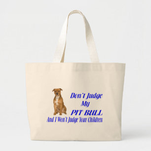 GRAND TOTE BAG JUGEMENT DE PITBULL