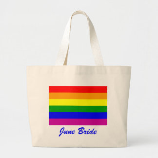 Grand Tote Bag Juin Épouse/Gay pride