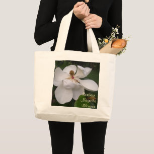 Grand Tote Bag Jumbo Fourre-tout - Blossom des Magnolia du Sud