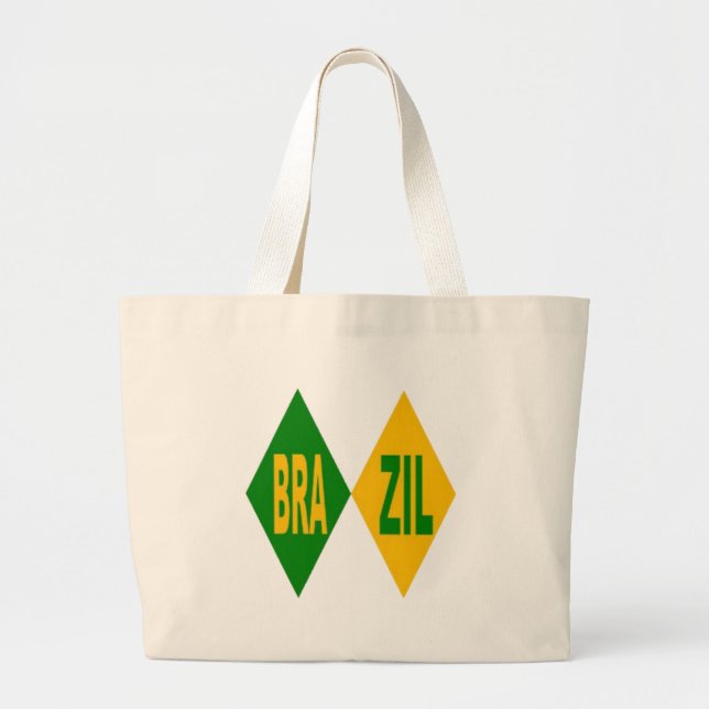 Grand Tote Bag Jumbo Fourre-tout BRÉSIL (Devant)