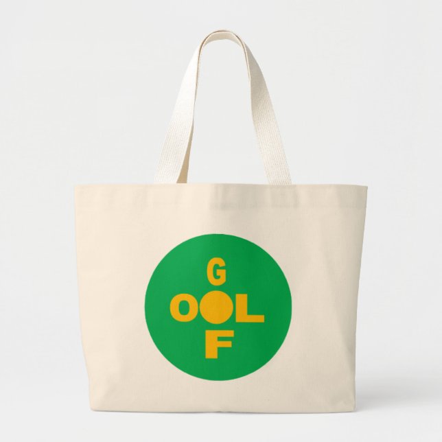 Grand Tote Bag Jumbo Fourre-tout GOLF (Devant)