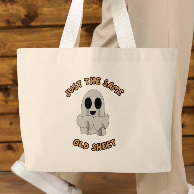Grand Tote Bag Juste la même vieille feuille (Créateur téléchargé)