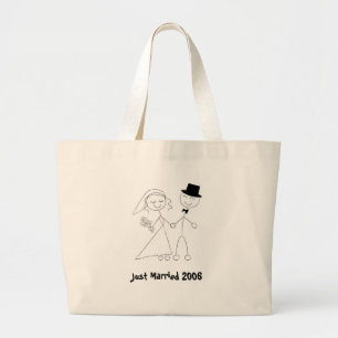 Grand Tote Bag Juste marié 2006 Fourre-tout nuptiales