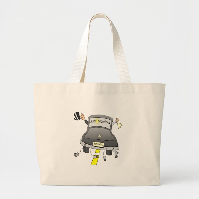 Grand Tote Bag Juste marié (voiture) (Devant)