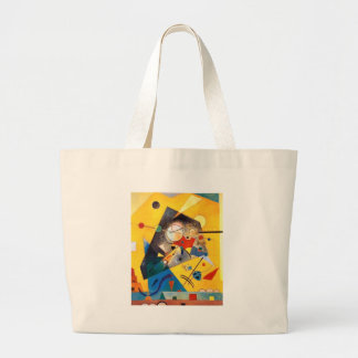 Grand Tote Bag Kandinsky Harmonie calme Art Abstrait