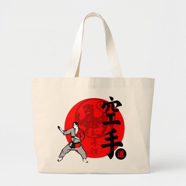 Grand Tote Bag Karaté du Bag 3 (Devant)