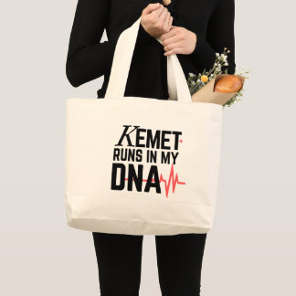 Grand Tote Bag Kemet Runs in My DNA | 