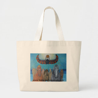 Grand Tote Bag Khonsu et avance re les chevaux du roi
