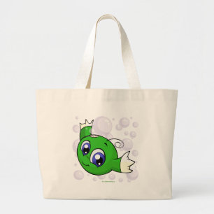 Grand Tote Bag Kiko vert bruissant par le lac Kiko