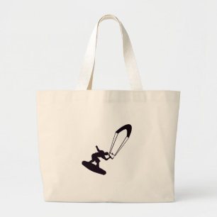Grand Tote Bag Kiteboarding vrai