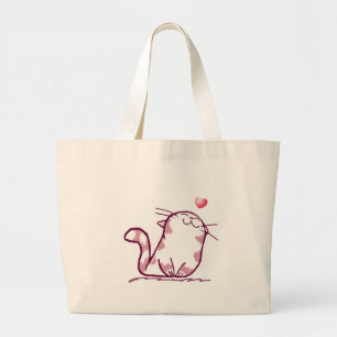 Grand Tote Bag Kitty Love